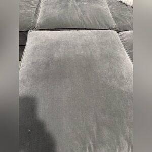 Lovesac Charcoal Grey Micro Suede COVERS only